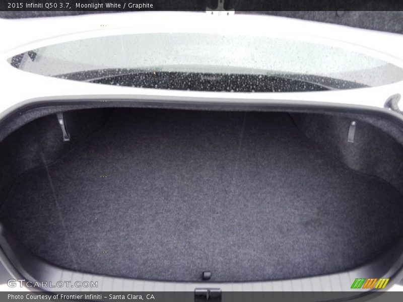 Moonlight White / Graphite 2015 Infiniti Q50 3.7