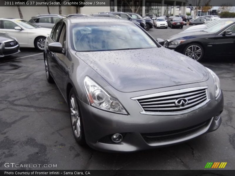 Graphite Shadow / Stone 2011 Infiniti G 37 Journey Sedan