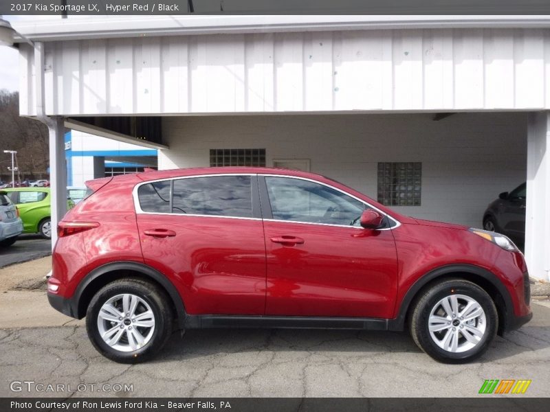  2017 Sportage LX Hyper Red