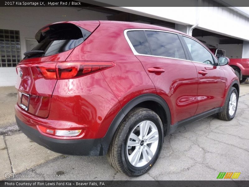  2017 Sportage LX Hyper Red