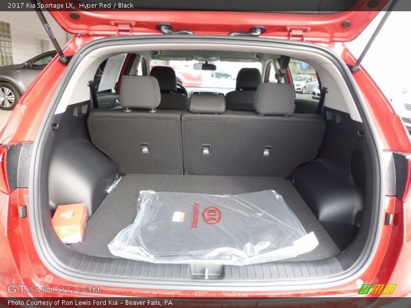 Hyper Red / Black 2017 Kia Sportage LX