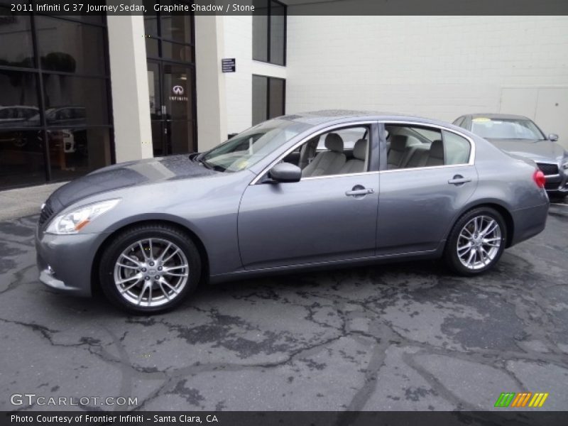 Graphite Shadow / Stone 2011 Infiniti G 37 Journey Sedan