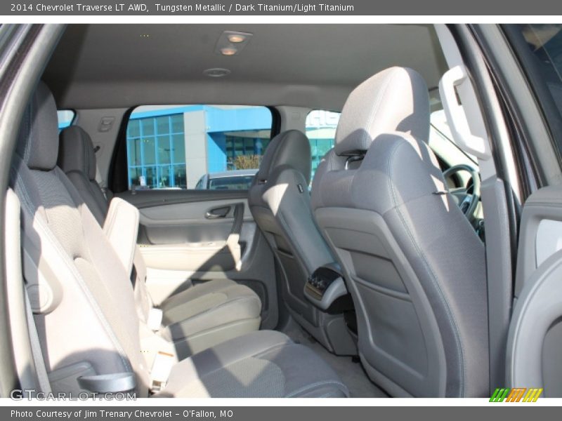 Tungsten Metallic / Dark Titanium/Light Titanium 2014 Chevrolet Traverse LT AWD