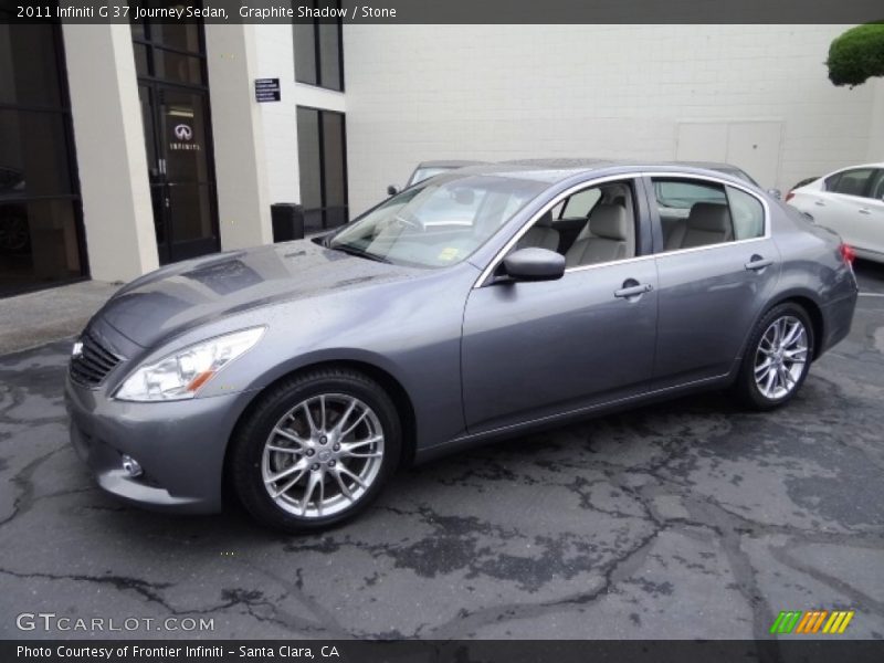 Graphite Shadow / Stone 2011 Infiniti G 37 Journey Sedan