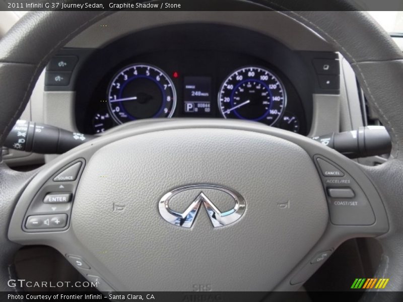 Graphite Shadow / Stone 2011 Infiniti G 37 Journey Sedan