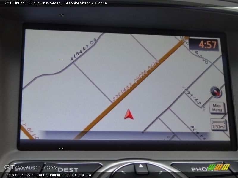 Graphite Shadow / Stone 2011 Infiniti G 37 Journey Sedan