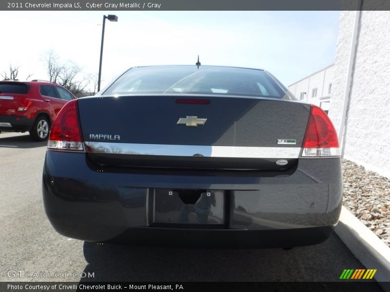 Cyber Gray Metallic / Gray 2011 Chevrolet Impala LS