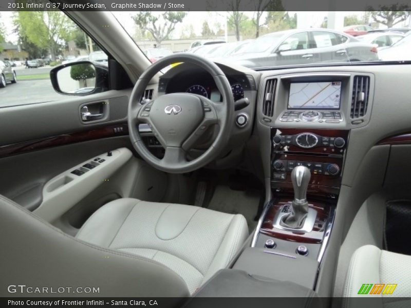 Graphite Shadow / Stone 2011 Infiniti G 37 Journey Sedan