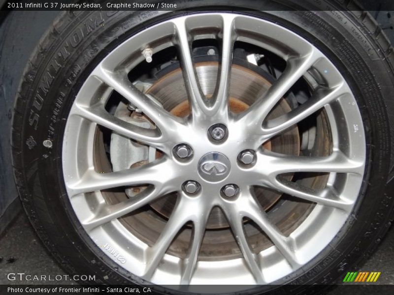 Graphite Shadow / Stone 2011 Infiniti G 37 Journey Sedan