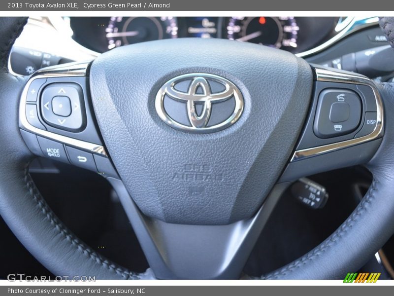 Cypress Green Pearl / Almond 2013 Toyota Avalon XLE