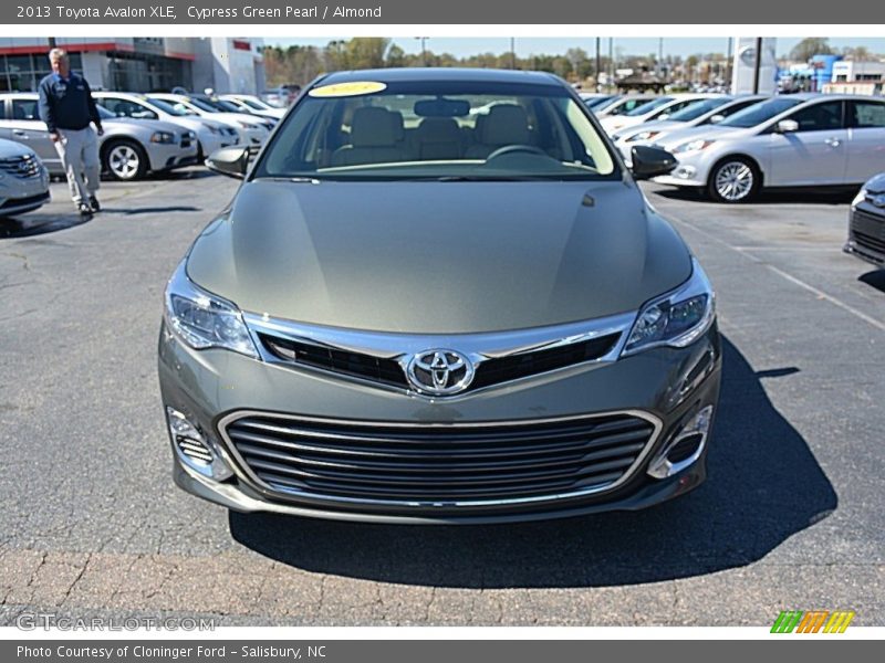 Cypress Green Pearl / Almond 2013 Toyota Avalon XLE