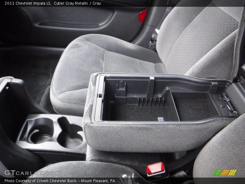 Cyber Gray Metallic / Gray 2011 Chevrolet Impala LS