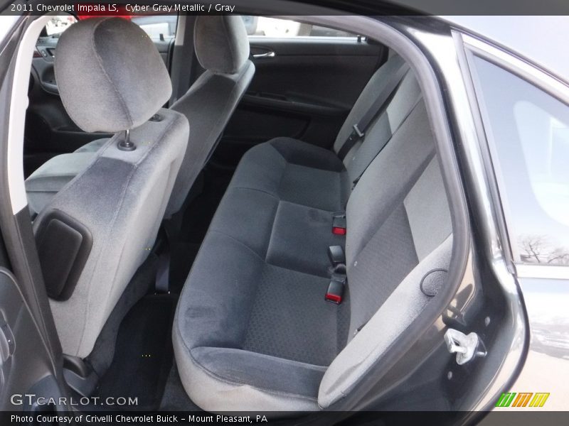 Cyber Gray Metallic / Gray 2011 Chevrolet Impala LS