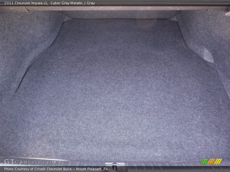 Cyber Gray Metallic / Gray 2011 Chevrolet Impala LS