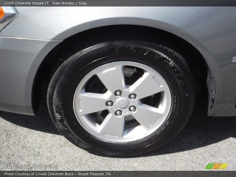 Slate Metallic / Gray 2008 Chevrolet Impala LT