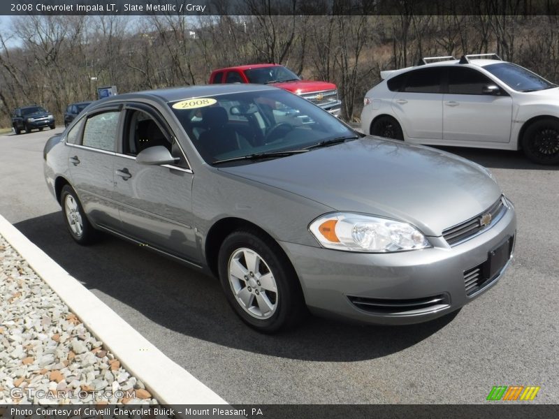 Slate Metallic / Gray 2008 Chevrolet Impala LT