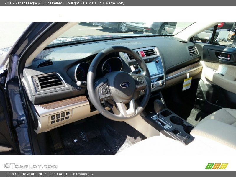Twilight Blue Metallic / Warm Ivory 2016 Subaru Legacy 3.6R Limited