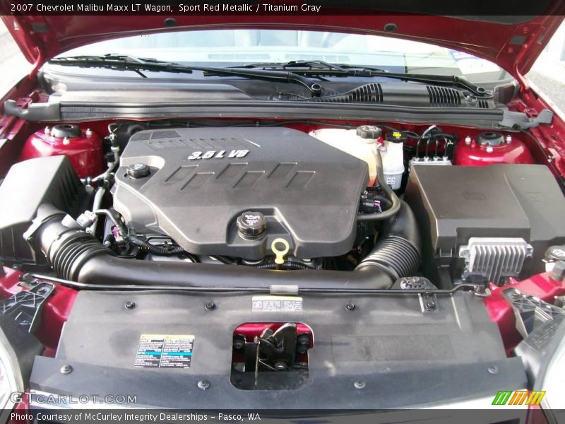Sport Red Metallic / Titanium Gray 2007 Chevrolet Malibu Maxx LT Wagon