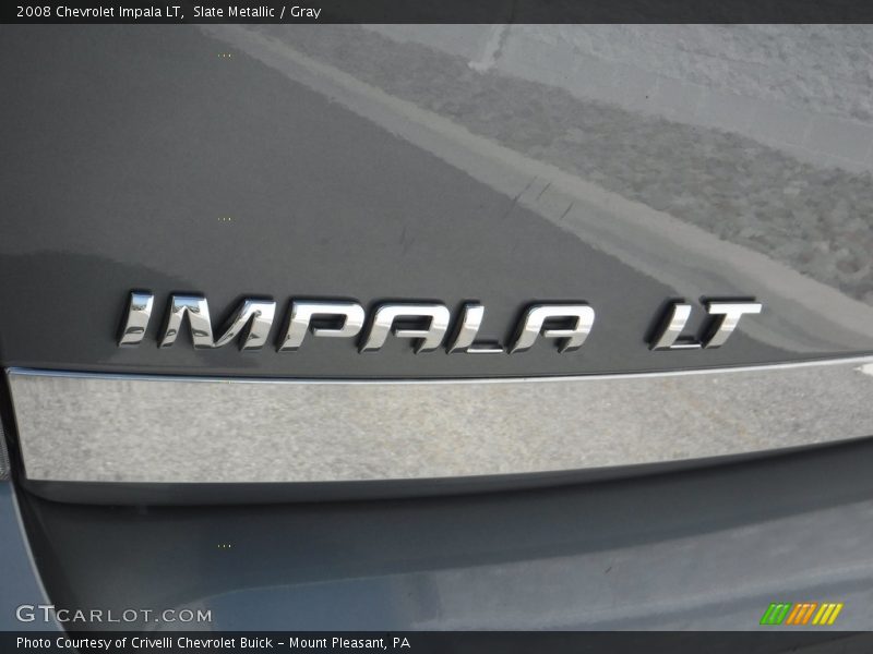 Slate Metallic / Gray 2008 Chevrolet Impala LT