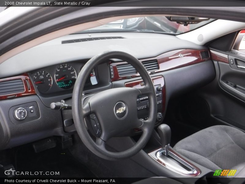 Slate Metallic / Gray 2008 Chevrolet Impala LT