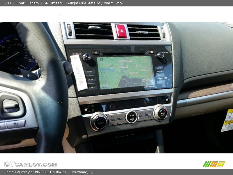 Twilight Blue Metallic / Warm Ivory 2016 Subaru Legacy 3.6R Limited