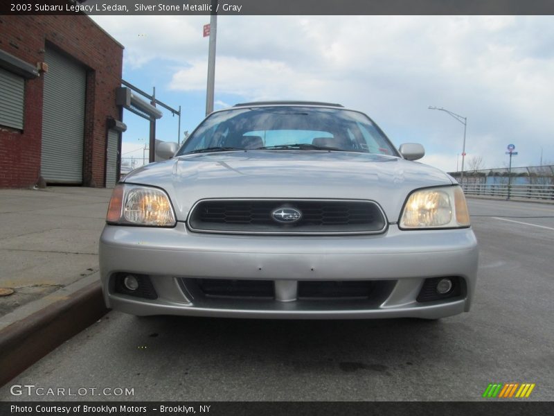 Silver Stone Metallic / Gray 2003 Subaru Legacy L Sedan