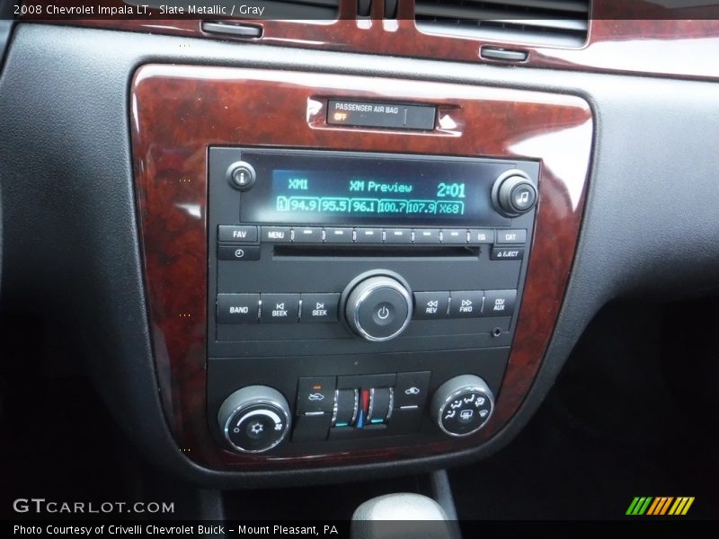 Slate Metallic / Gray 2008 Chevrolet Impala LT