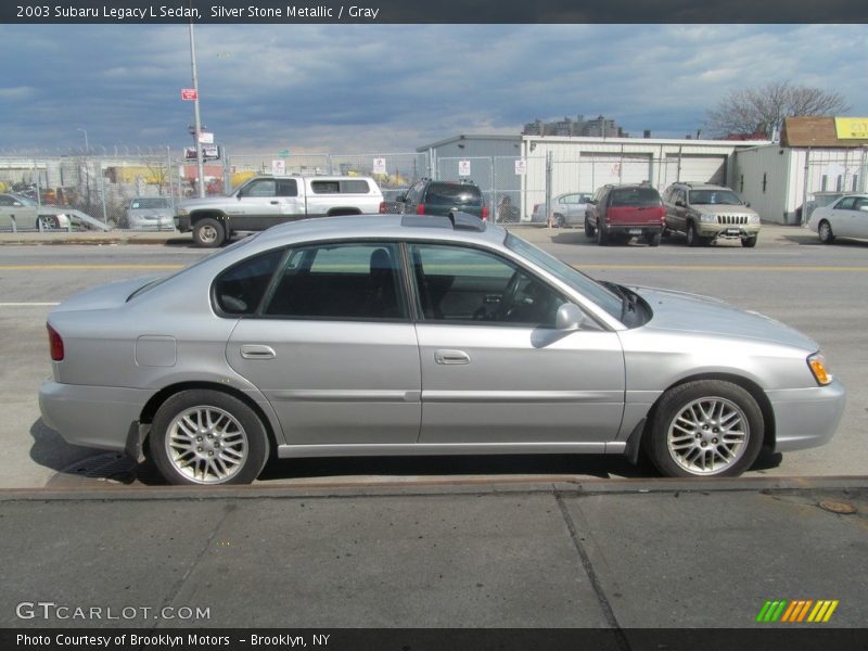 Silver Stone Metallic / Gray 2003 Subaru Legacy L Sedan