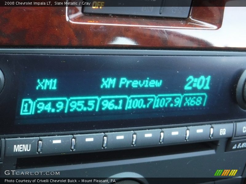 Slate Metallic / Gray 2008 Chevrolet Impala LT