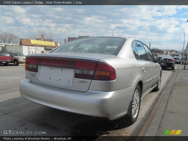 Silver Stone Metallic / Gray 2003 Subaru Legacy L Sedan