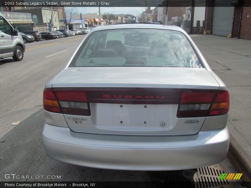 Silver Stone Metallic / Gray 2003 Subaru Legacy L Sedan
