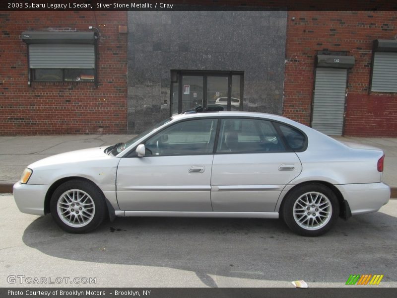 Silver Stone Metallic / Gray 2003 Subaru Legacy L Sedan