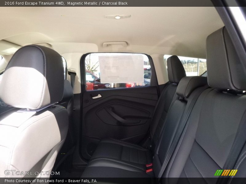 Magnetic Metallic / Charcoal Black 2016 Ford Escape Titanium 4WD