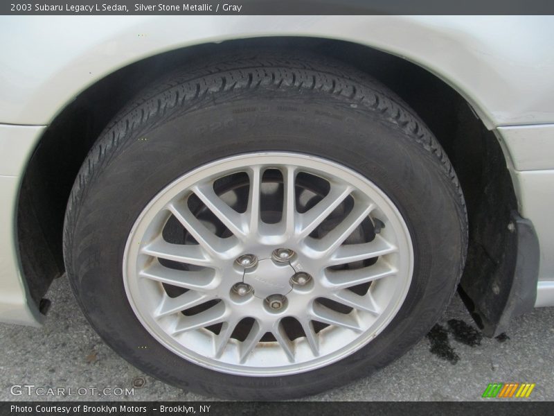 Silver Stone Metallic / Gray 2003 Subaru Legacy L Sedan