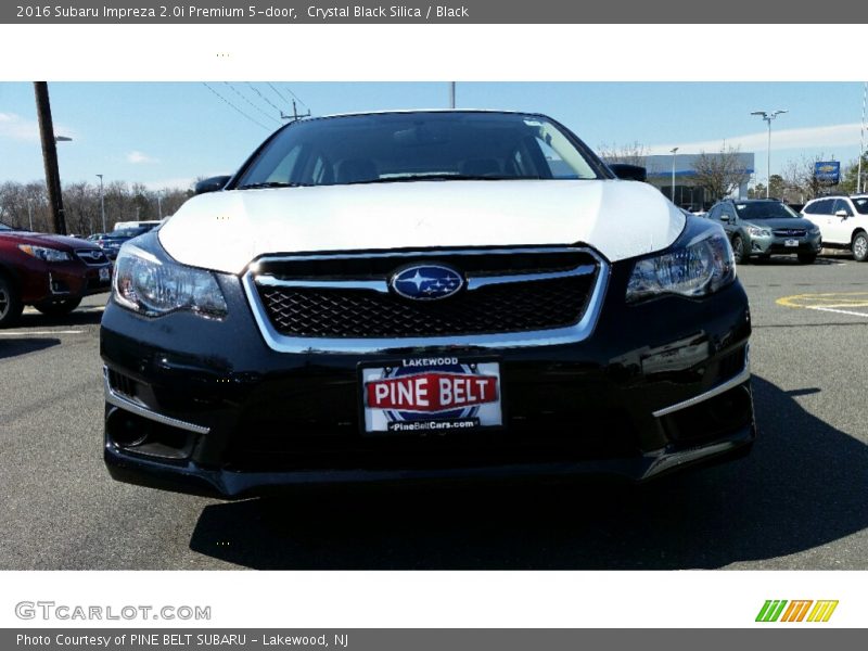 Crystal Black Silica / Black 2016 Subaru Impreza 2.0i Premium 5-door
