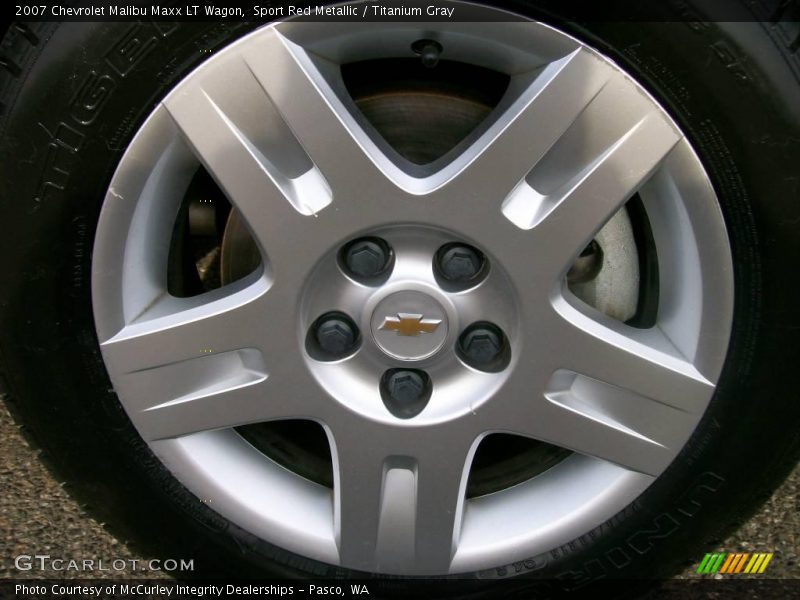 Sport Red Metallic / Titanium Gray 2007 Chevrolet Malibu Maxx LT Wagon