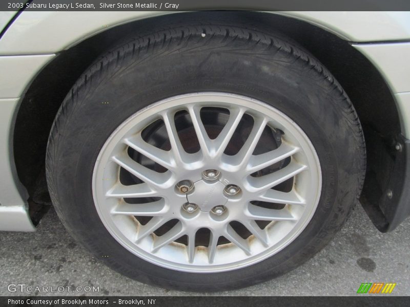 Silver Stone Metallic / Gray 2003 Subaru Legacy L Sedan