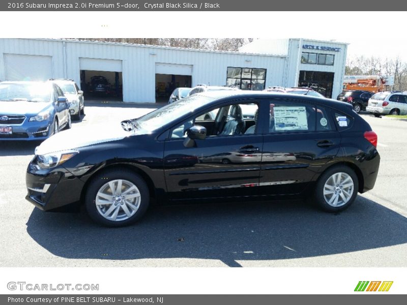 Crystal Black Silica / Black 2016 Subaru Impreza 2.0i Premium 5-door