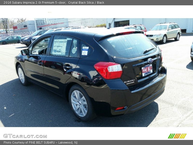 Crystal Black Silica / Black 2016 Subaru Impreza 2.0i Premium 5-door