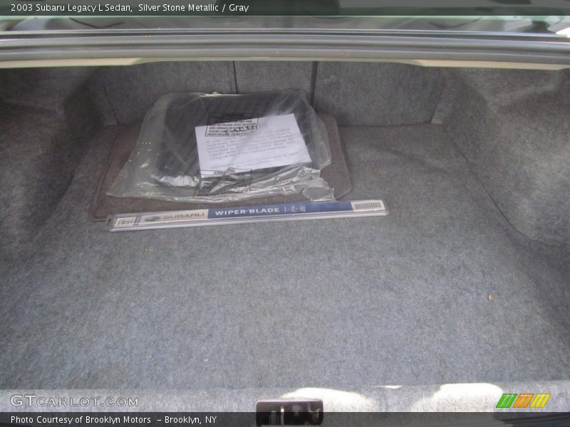 Silver Stone Metallic / Gray 2003 Subaru Legacy L Sedan
