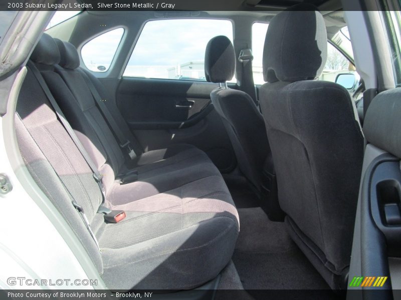 Silver Stone Metallic / Gray 2003 Subaru Legacy L Sedan