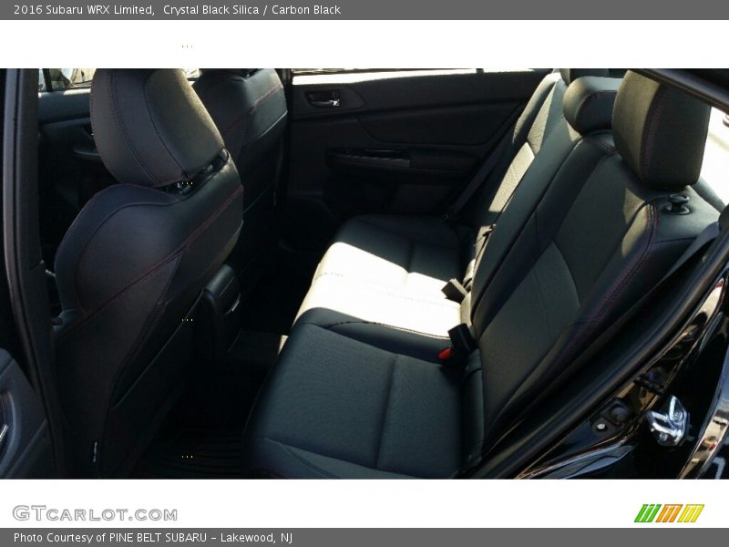 Crystal Black Silica / Carbon Black 2016 Subaru WRX Limited