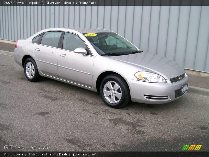 Silverstone Metallic / Ebony Black 2007 Chevrolet Impala LT