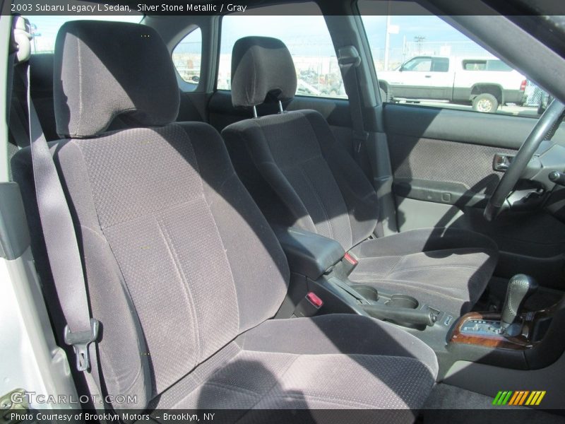 Silver Stone Metallic / Gray 2003 Subaru Legacy L Sedan