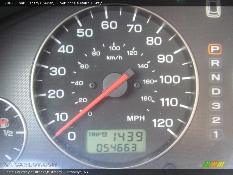 Silver Stone Metallic / Gray 2003 Subaru Legacy L Sedan