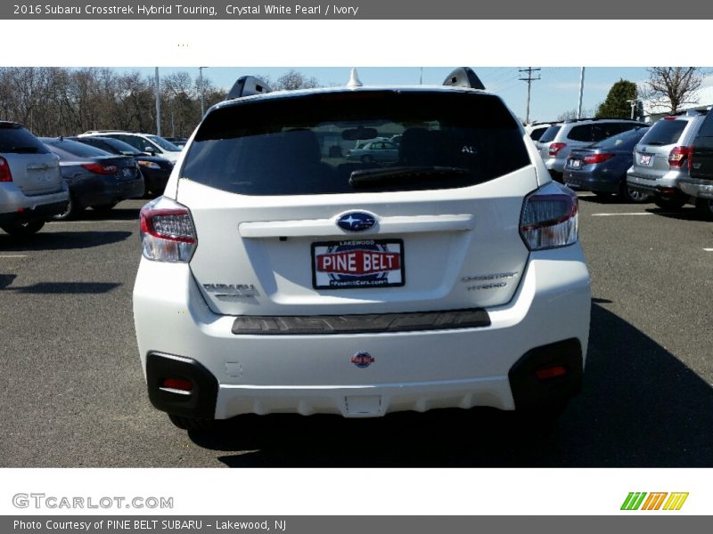 Crystal White Pearl / Ivory 2016 Subaru Crosstrek Hybrid Touring