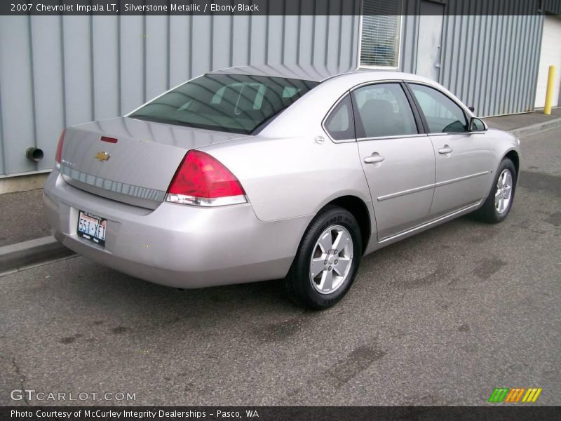 Silverstone Metallic / Ebony Black 2007 Chevrolet Impala LT