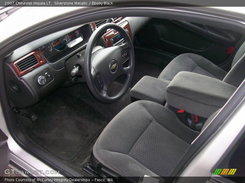 Silverstone Metallic / Ebony Black 2007 Chevrolet Impala LT