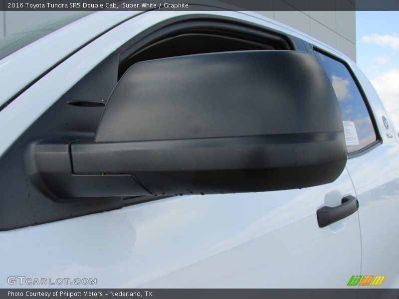 Super White / Graphite 2016 Toyota Tundra SR5 Double Cab