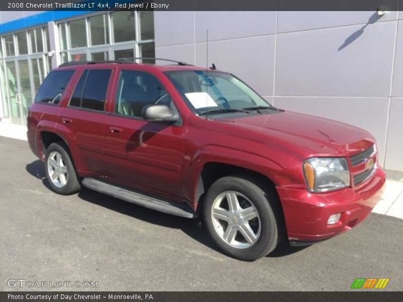 Red Jewel / Ebony 2008 Chevrolet TrailBlazer LT 4x4